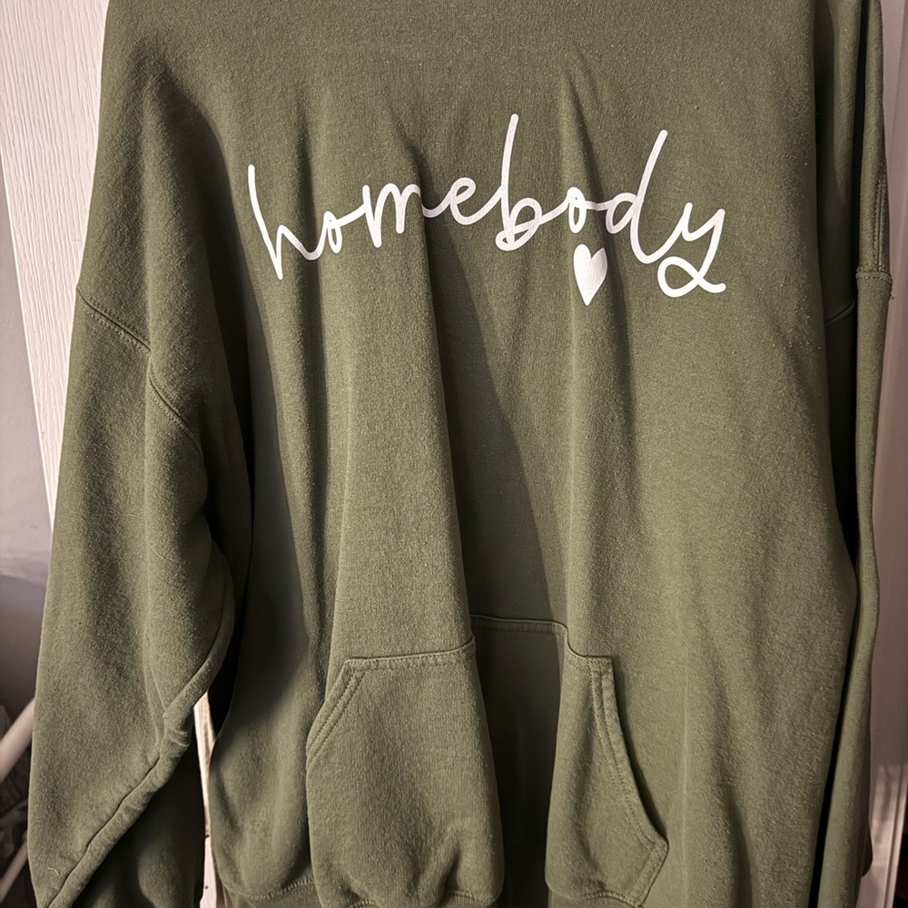 Gildan Olive Heavy Blend Sweatshirt